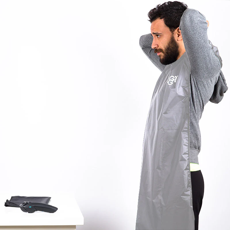 Snuggs beard cape Grey - Image 3