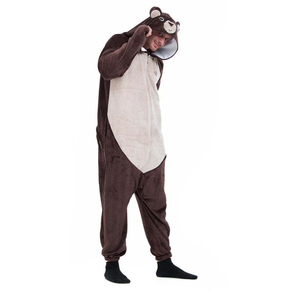 Snuggs Blanket Animal Onesie Bear - Image 2
