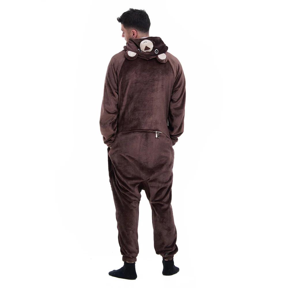 Snuggs Blanket Animal Onesie Bear - Image 4