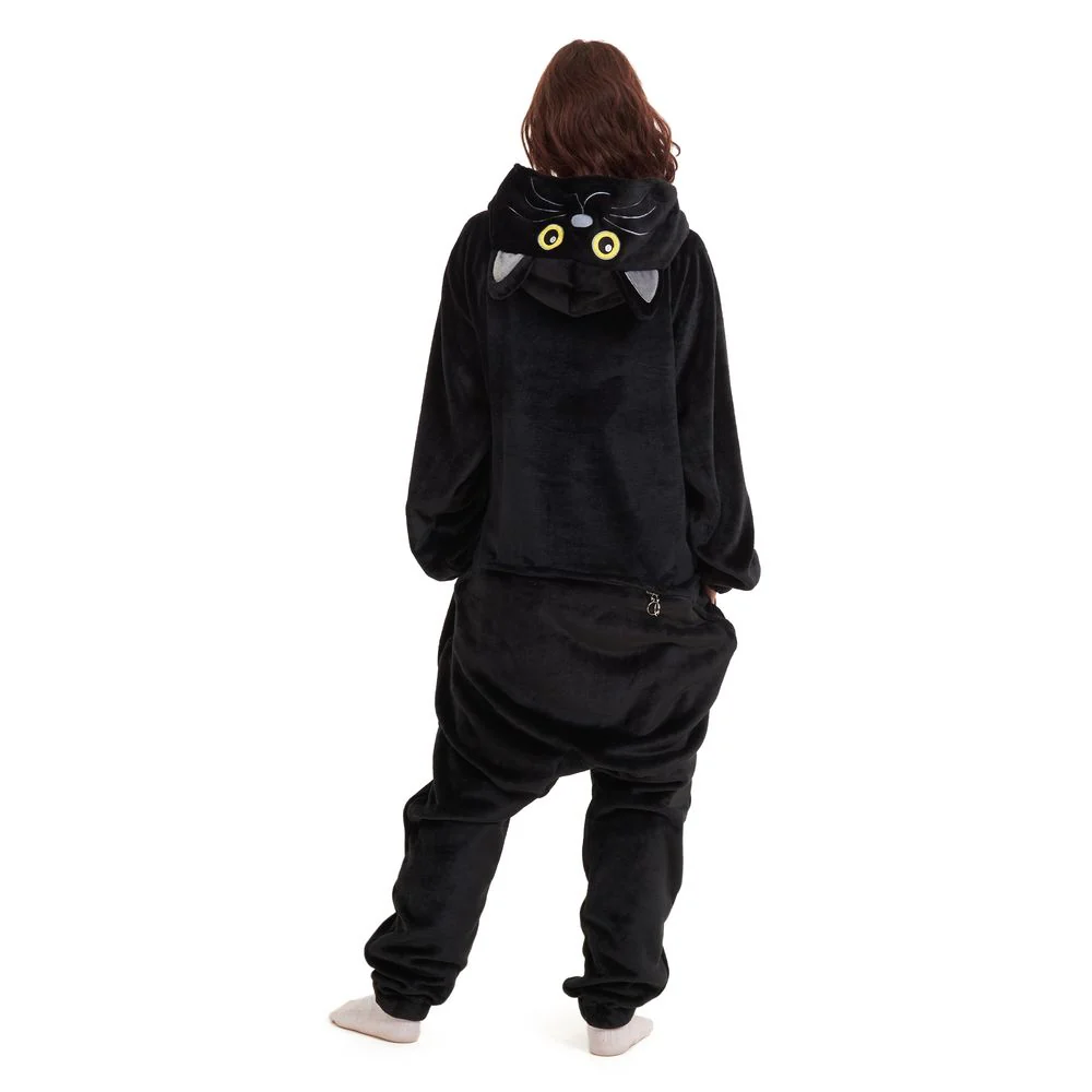 Snuggs Blanket Animal Onesie Cat - Image 3