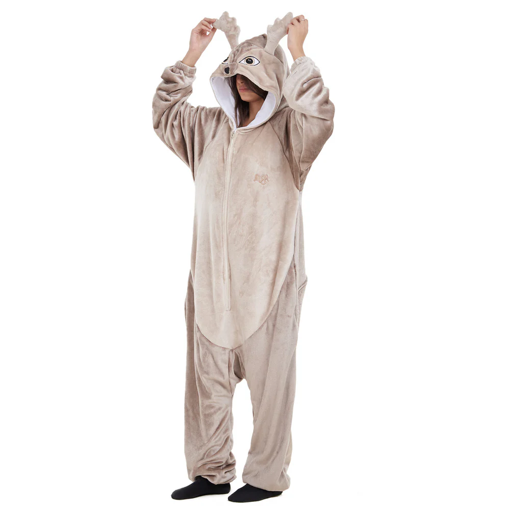 Snuggs Blanket Animal Onesie Deer - Image 4