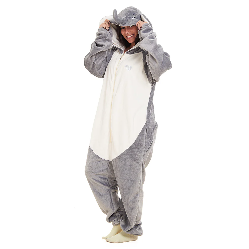 Snuggs Blanket Animal Onesie Elephant Onesie - Image 2