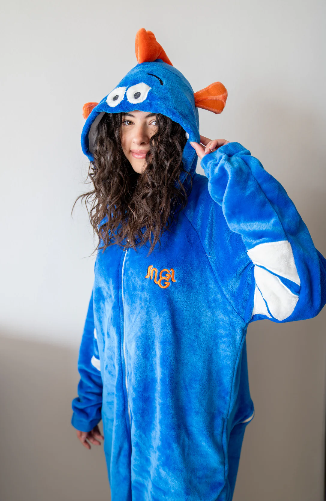 Snuggs Blanket Animal Onesie Fish - Image 5