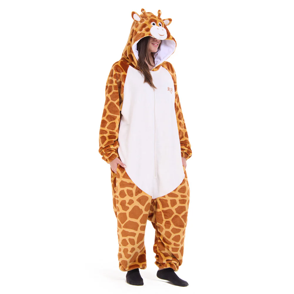 Snuggs Blanket Animal Onesie Giraffe - Image 2