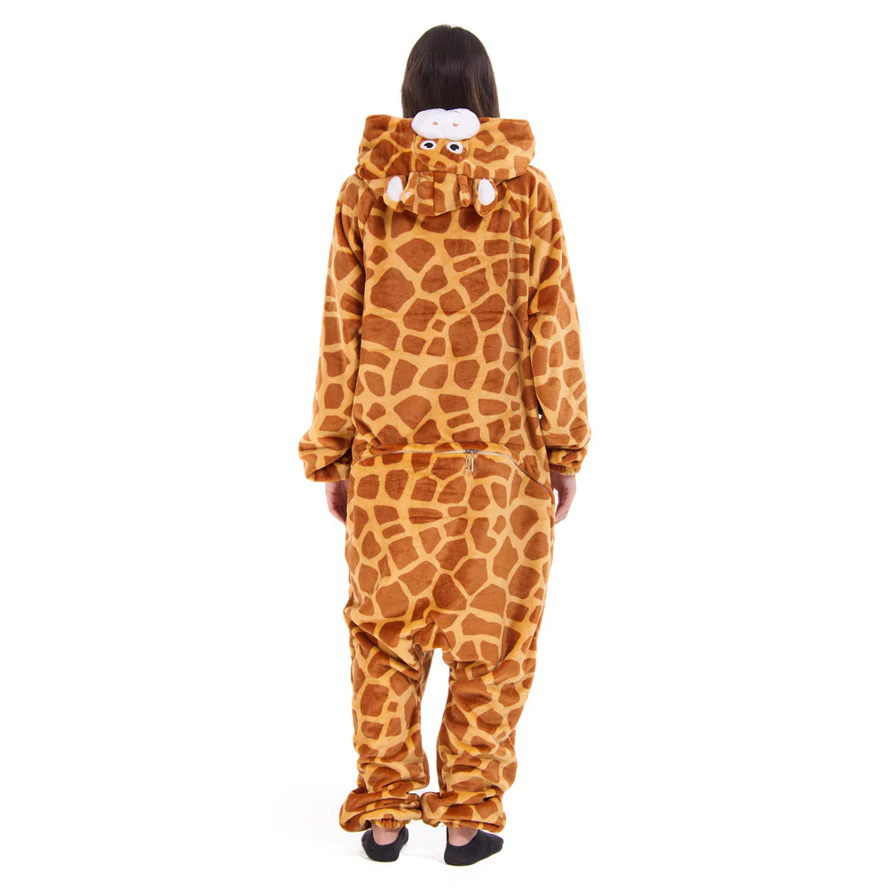 Snuggs Blanket Animal Onesie Giraffe - Image 4