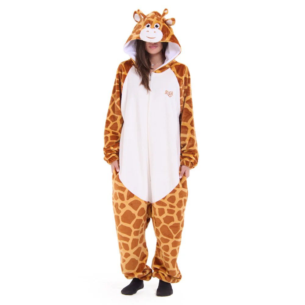 Snuggs Blanket Animal Onesie Giraffe - Image 5