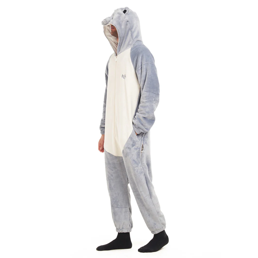 Snuggs Blanket Animal Onesie Hippo - Image 4