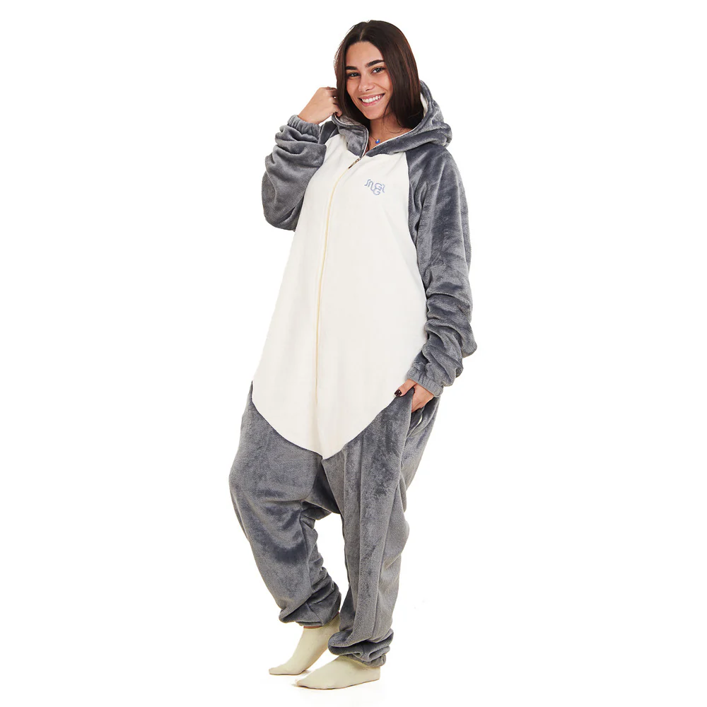 Snuggs Blanket Animal Onesie Husky - Image 3