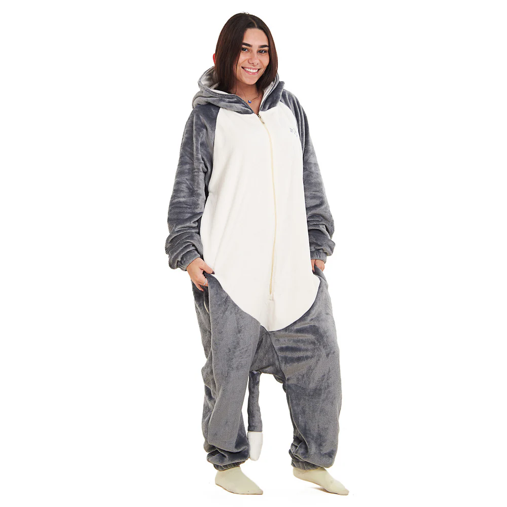 Snuggs Blanket Animal Onesie Husky - Image 4