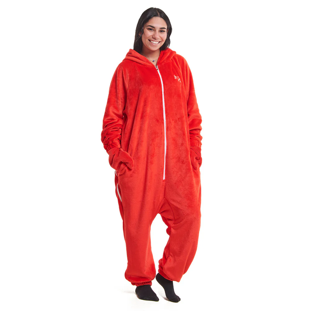 Snuggs Blanket Animal Onesie Lobster Onesie - Image 3