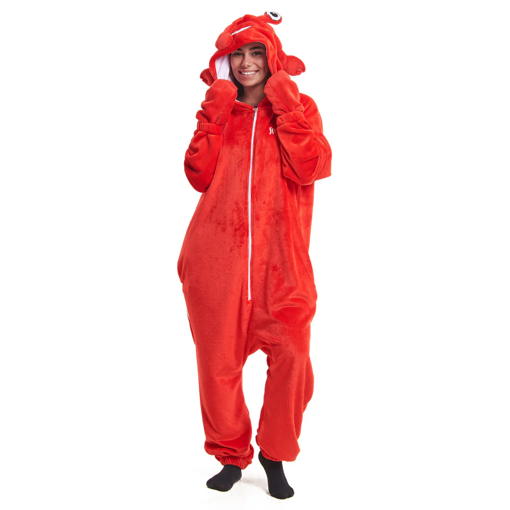 Snuggs Blanket Animal Onesie Lobster Onesie - Image 5