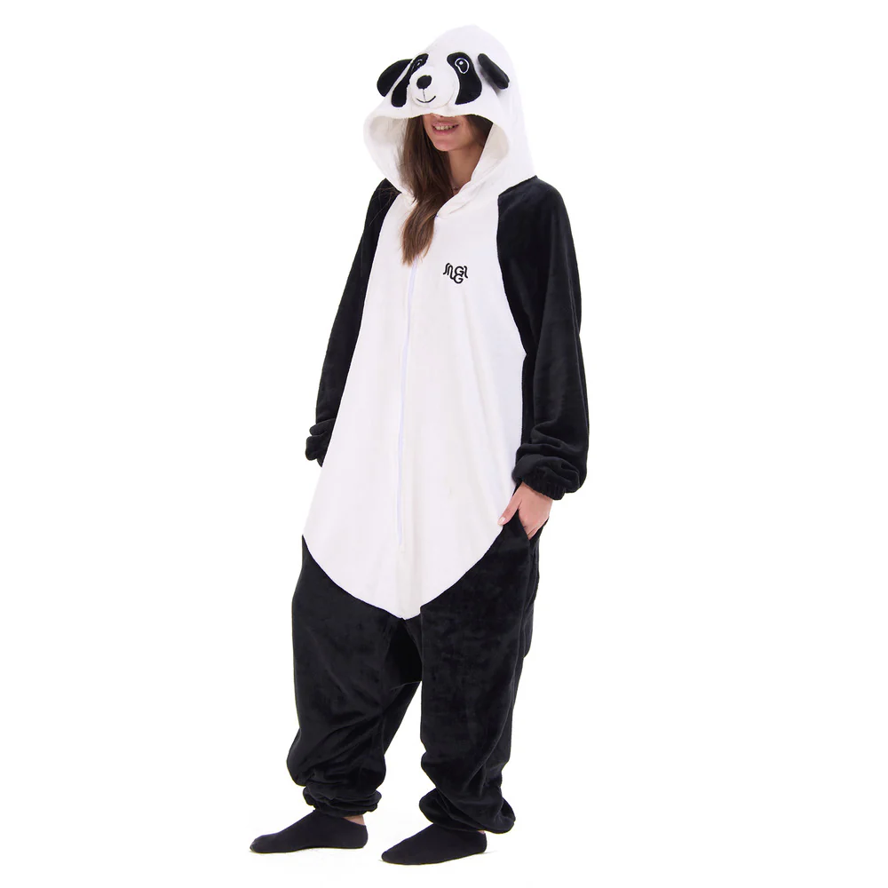 Snuggs Blanket Animal Onesie Panda - Image 2
