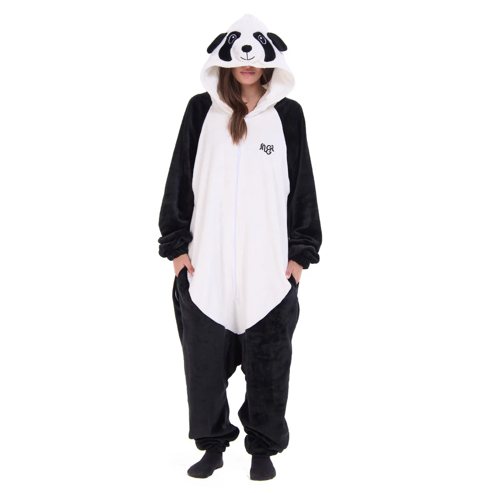 Snuggs Blanket Animal Onesie Panda - Image 5