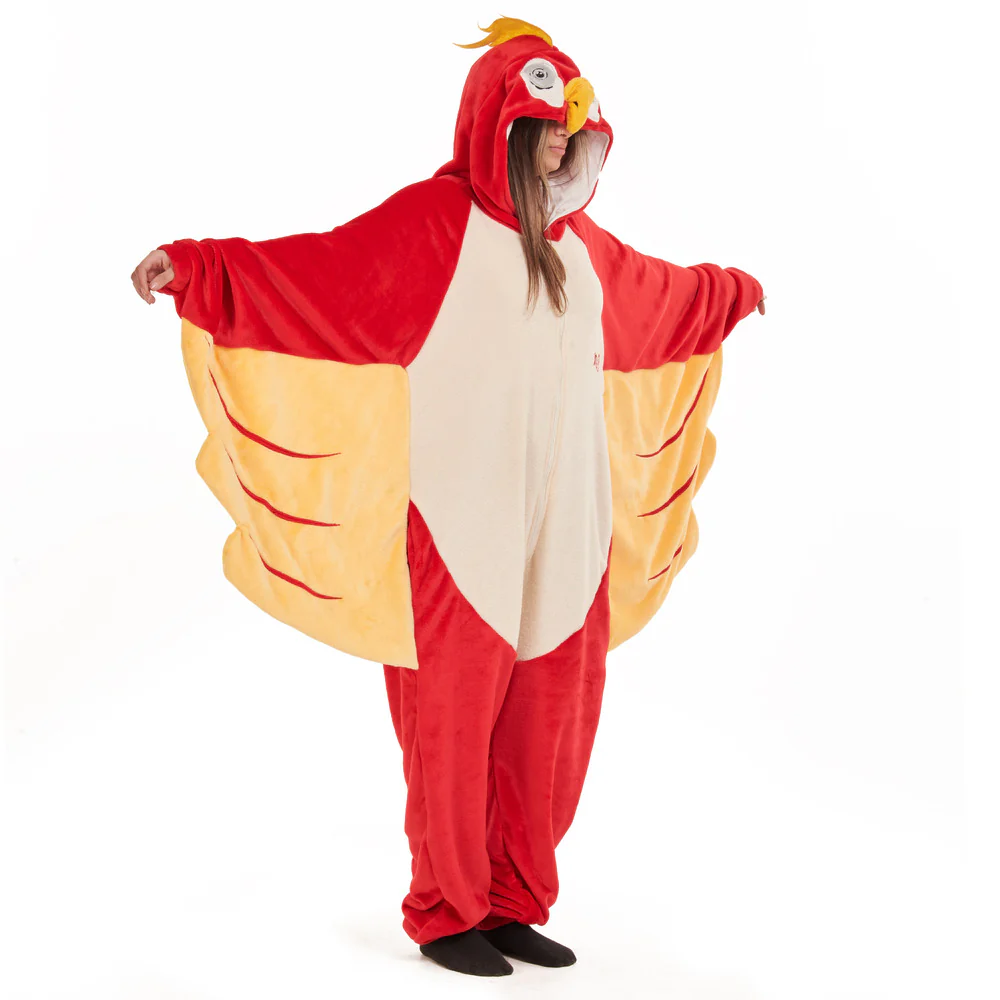Snuggs Blanket Animal Onesie Parrot - Image 6