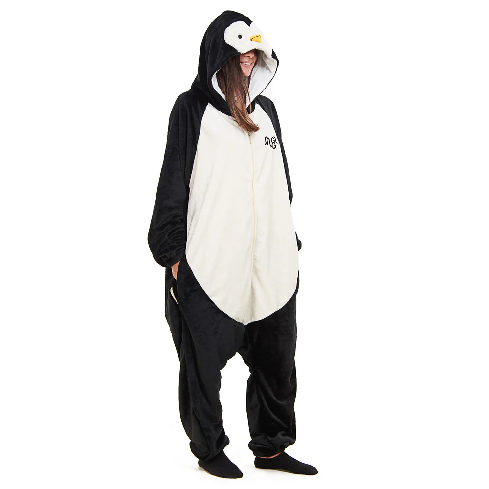 Snuggs Blanket Animal Onesie Penguin - Image 5