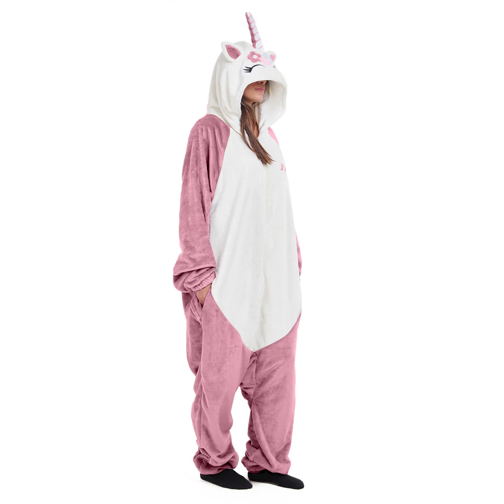 Snuggs Blanket Animal Onesie Purple Unicorn - Image 4