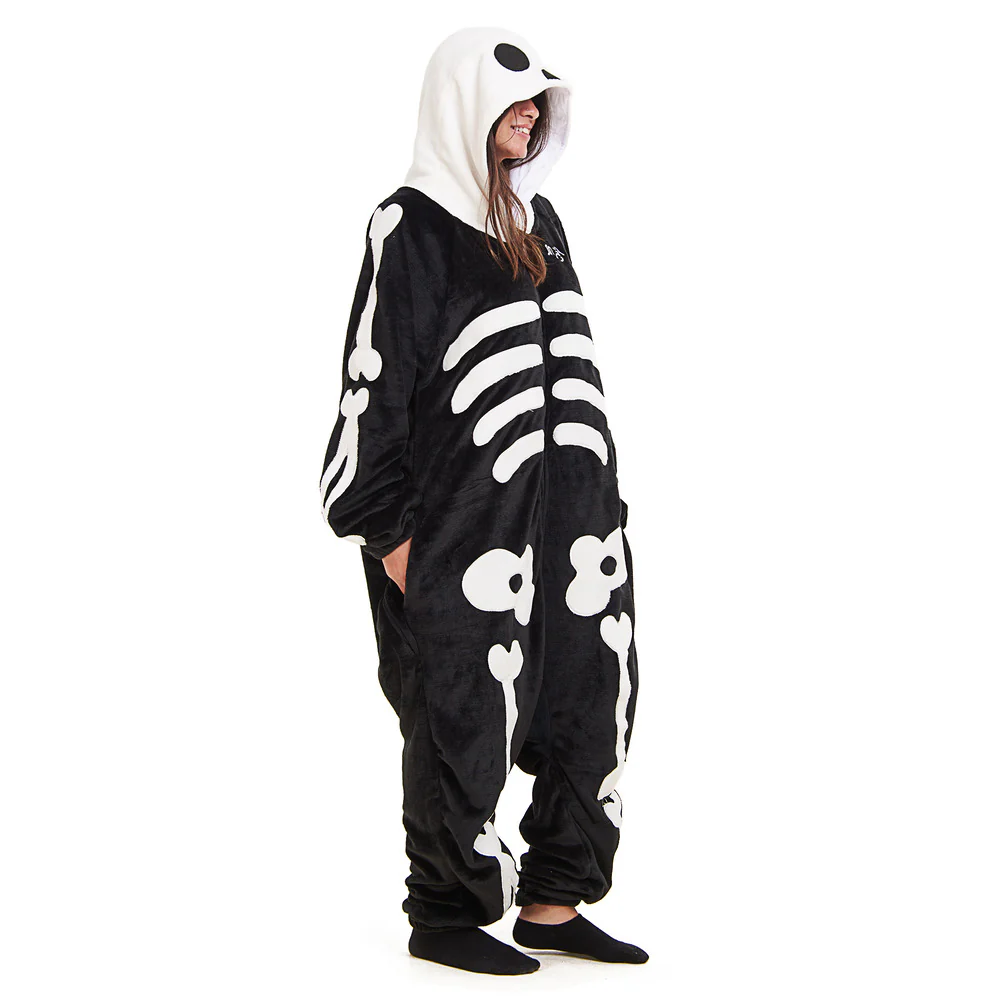 Snuggs Blanket Onesie Skeleton - Image 6