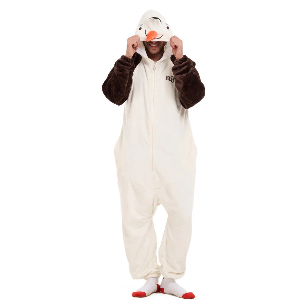 Snuggs Blanket Animal Onesie Snowman - Image 8