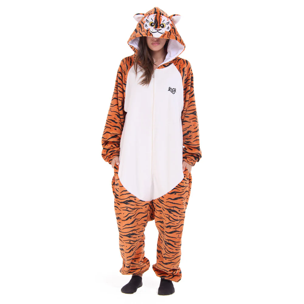 Snuggs Blanket Animal Onesie Tiger - Image 6