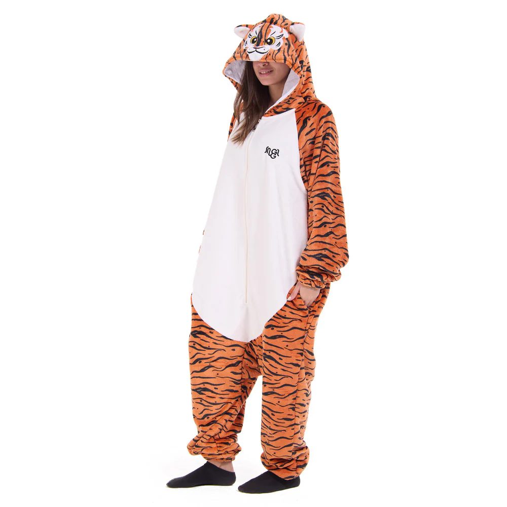 Snuggs Blanket Animal Onesie Tiger - Image 7