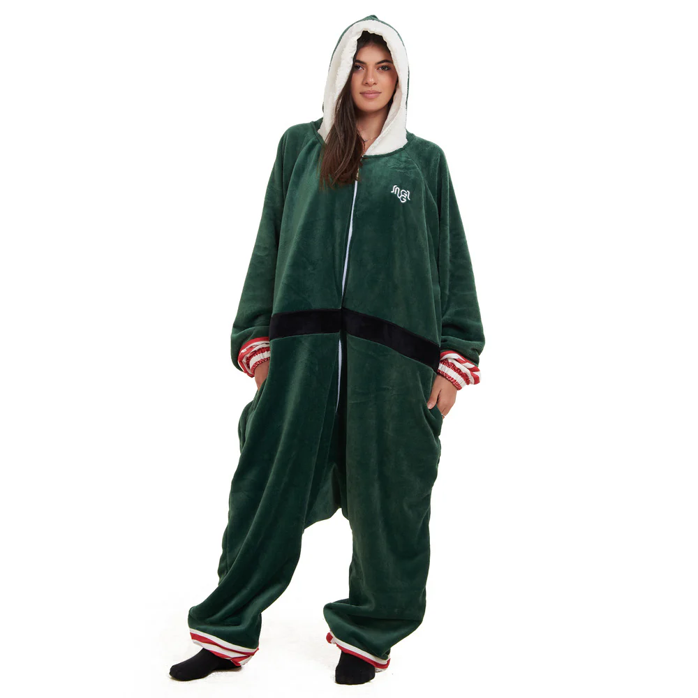 Snuggs Blanket Christmas Onesie Christmas Elf - Image 4