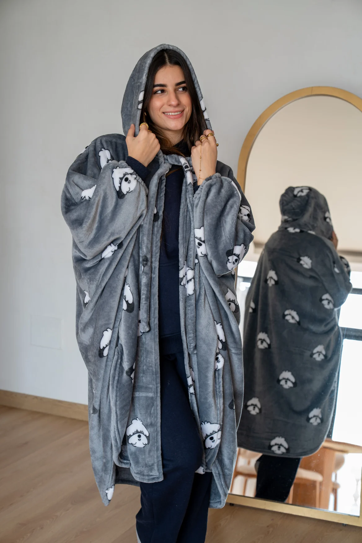 Snuggs The Cloak Blanket  Maltese Dog - Image 2