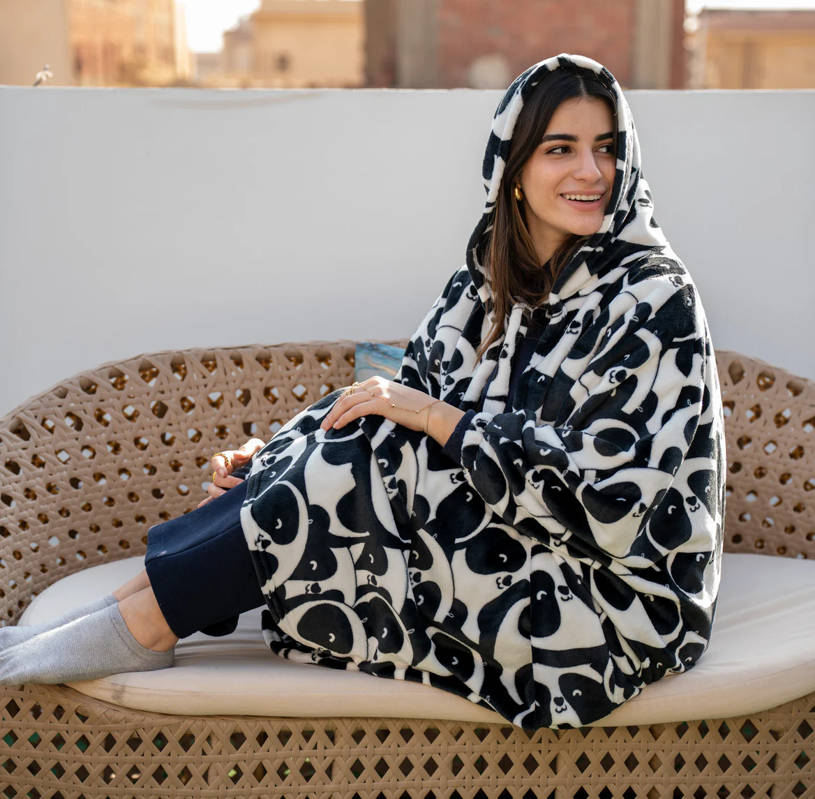 Snuggs The Cloak Blanket Panda - Image 4