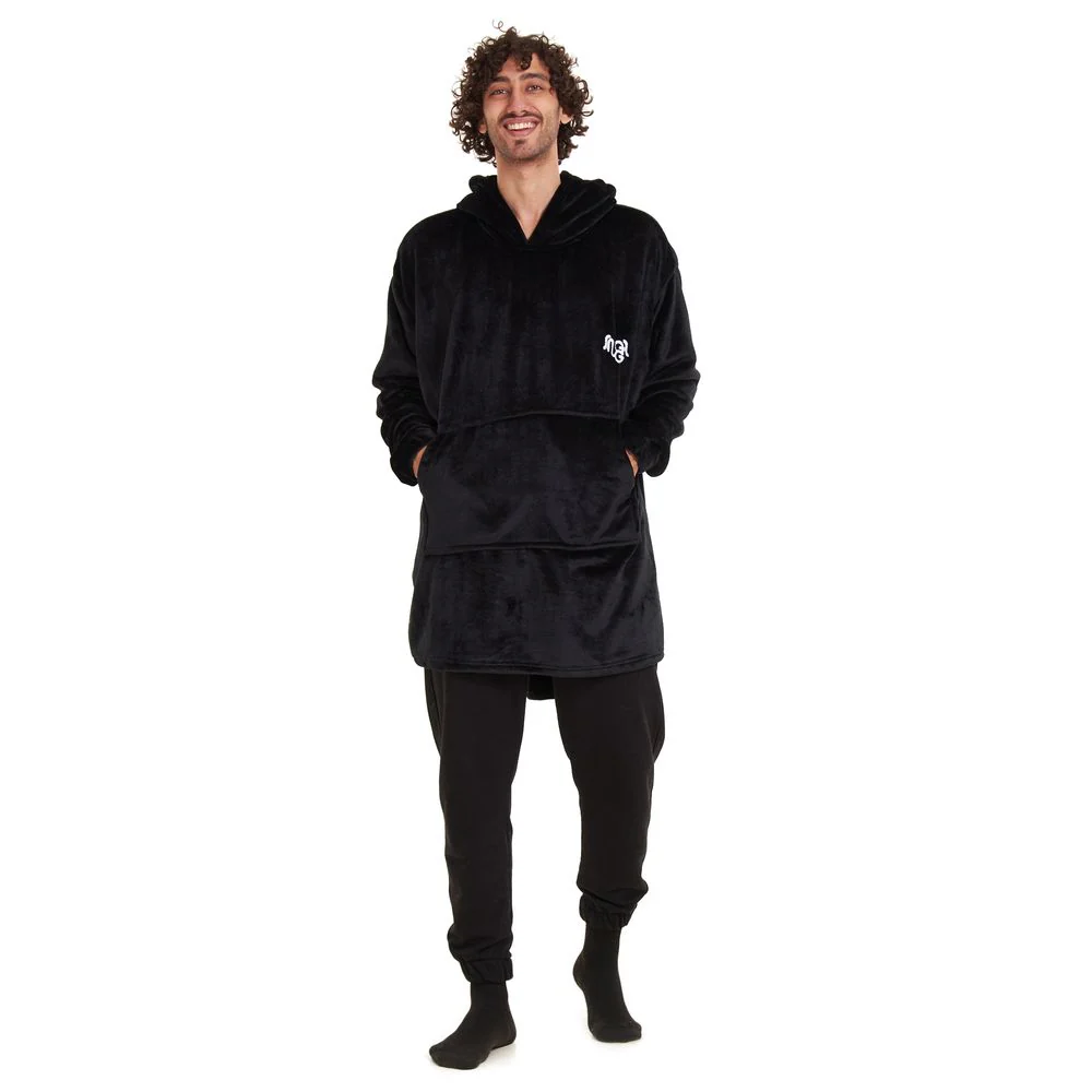 Snuggs Blanket Hoodie Black - Image 4