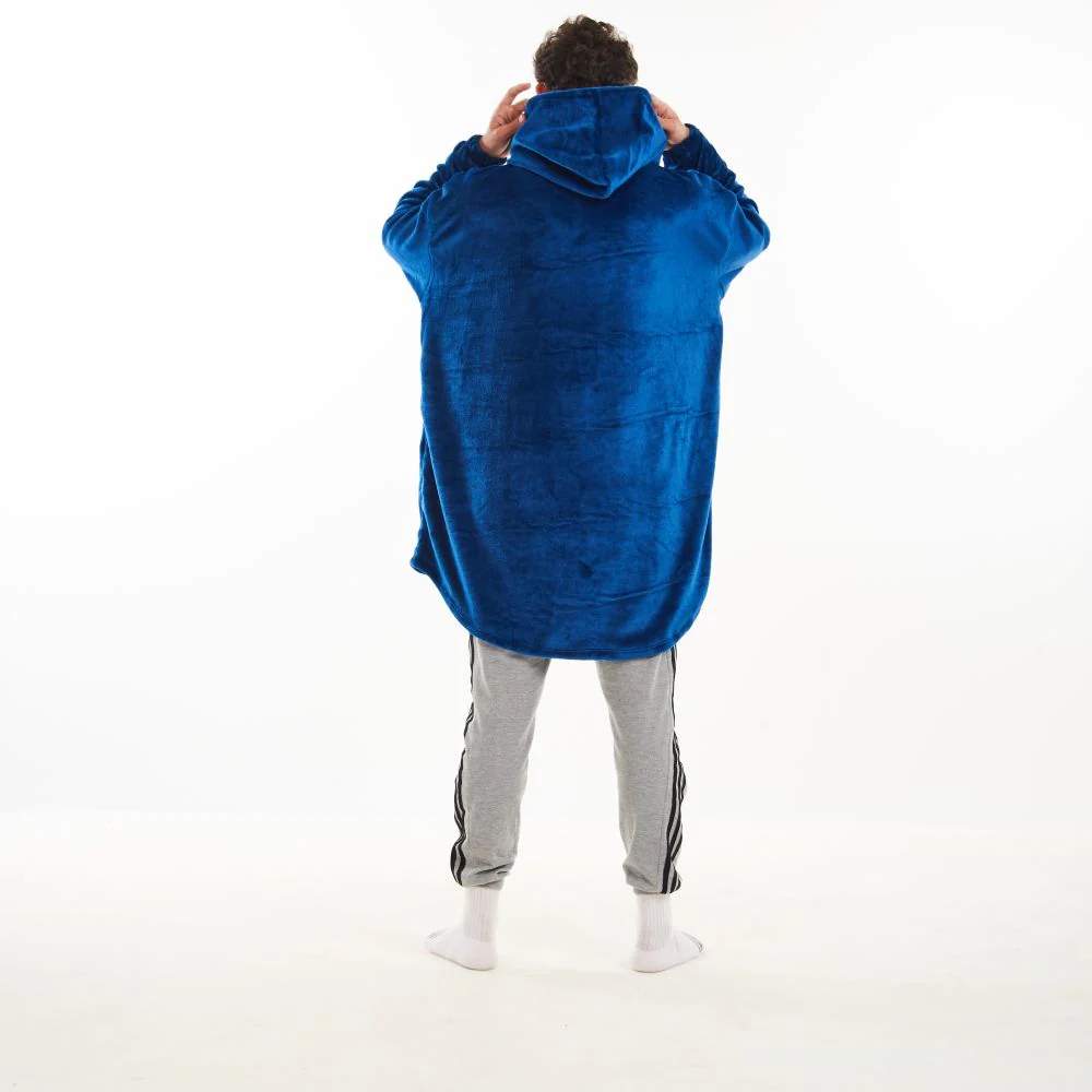 Snuggs Blanket Hoodie Blue - Image 3