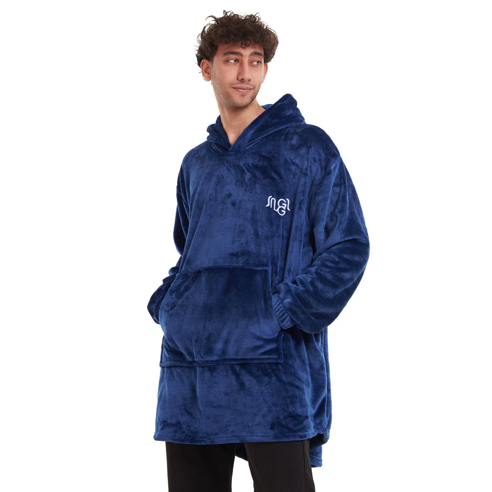 Snuggs Blanket Hoodie Dark Blue - Image 4
