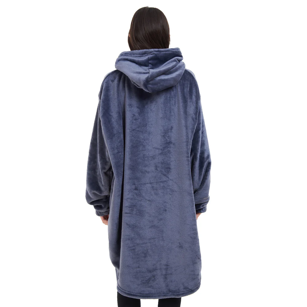 Snuggs Blanket Hoodie Dark Grey - Image 5
