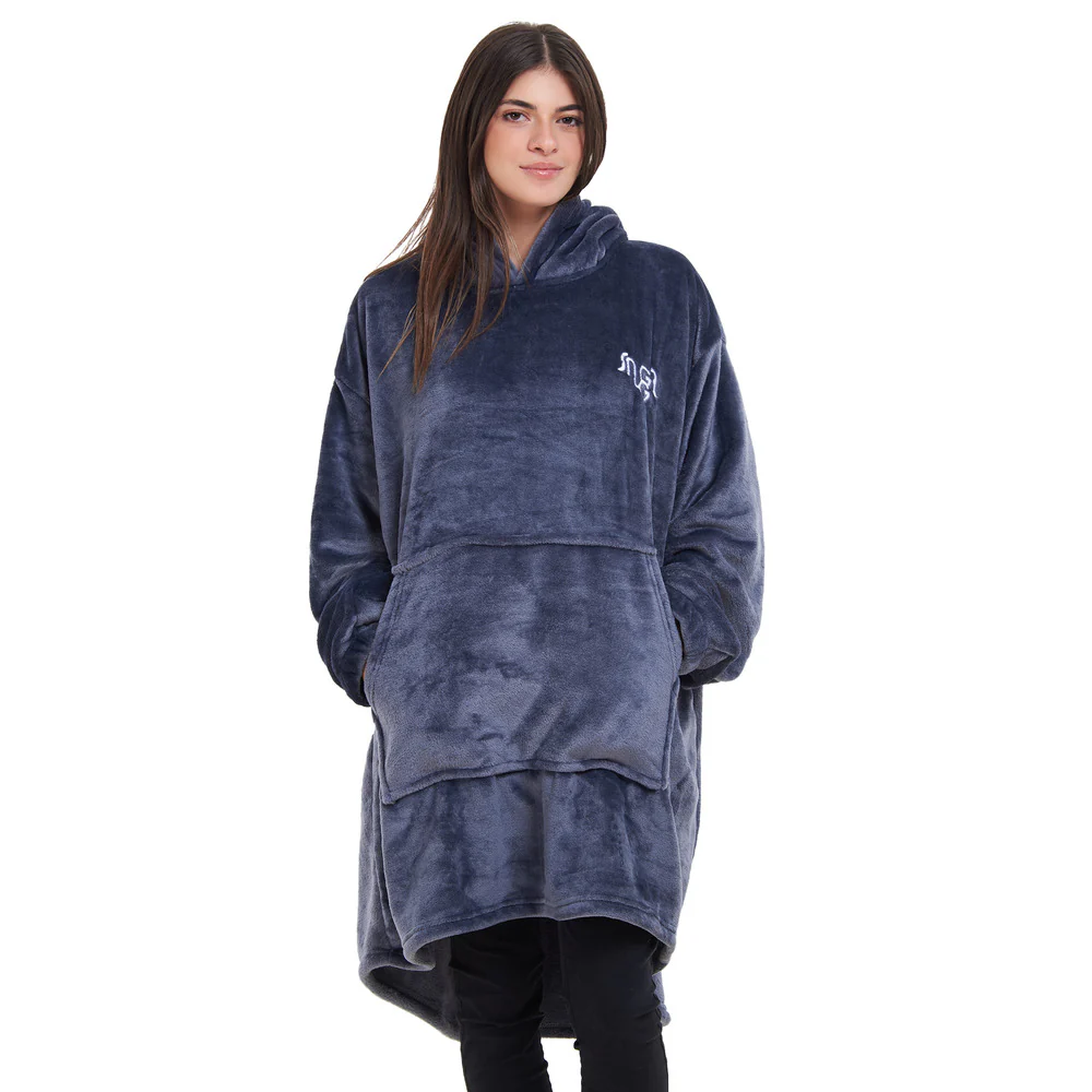 Snuggs Blanket Hoodie Dark Grey - Image 8