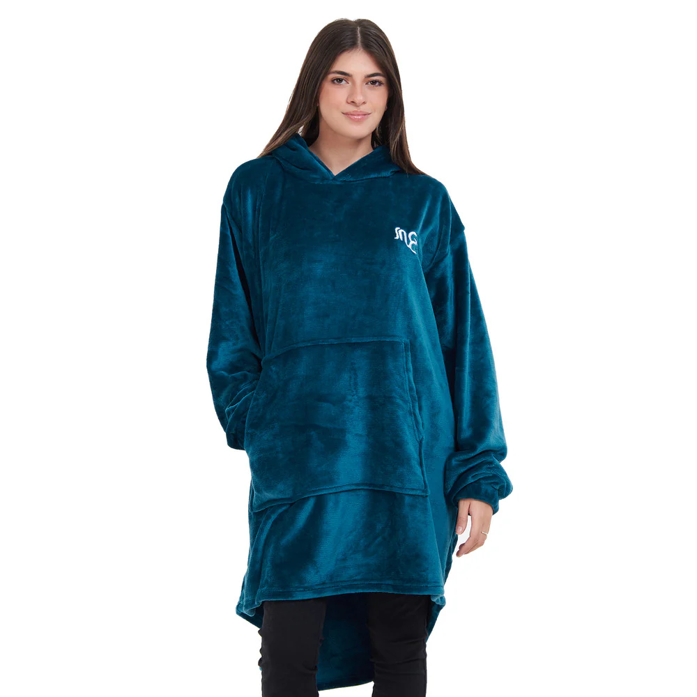 Snuggs Blanket Hoodie Dark Petroleum - Image 2
