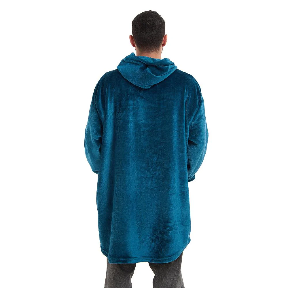 Snuggs Blanket Hoodie Dark Petroleum - Image 3