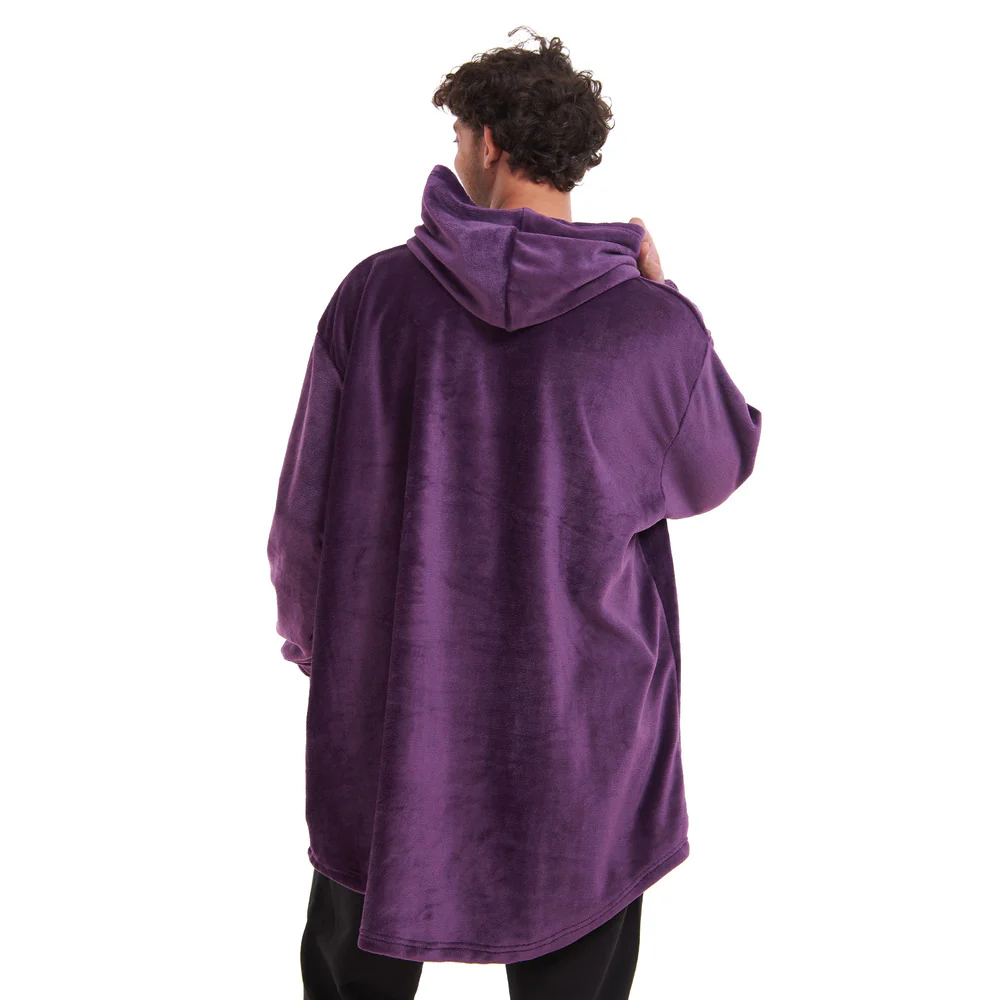 Snuggs Blanket Hoodie Deep violet - Image 8