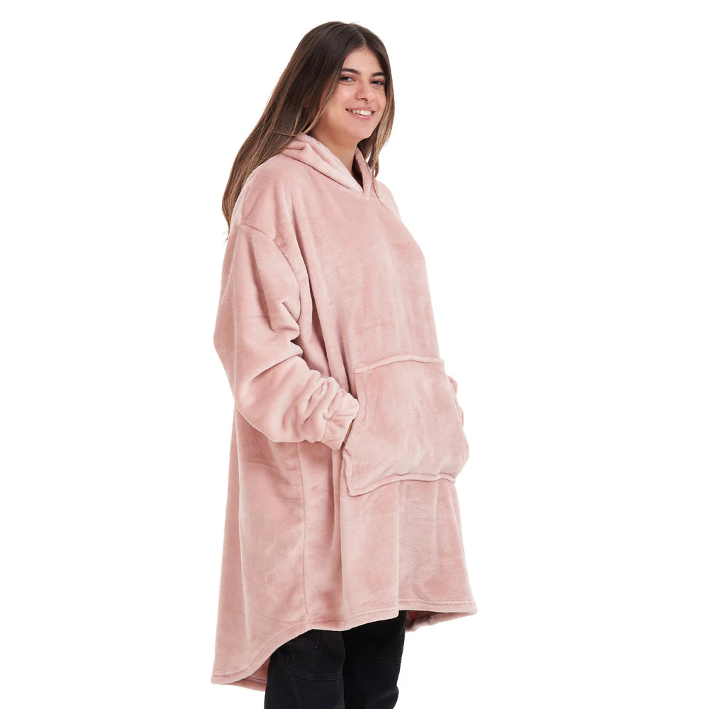 Snuggs Blanket Hoodie Dusty Rose - Image 2