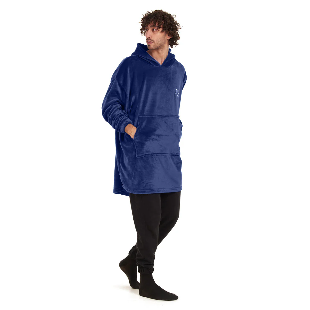 Snuggs Blanket Hoodie Indigo - Image 3