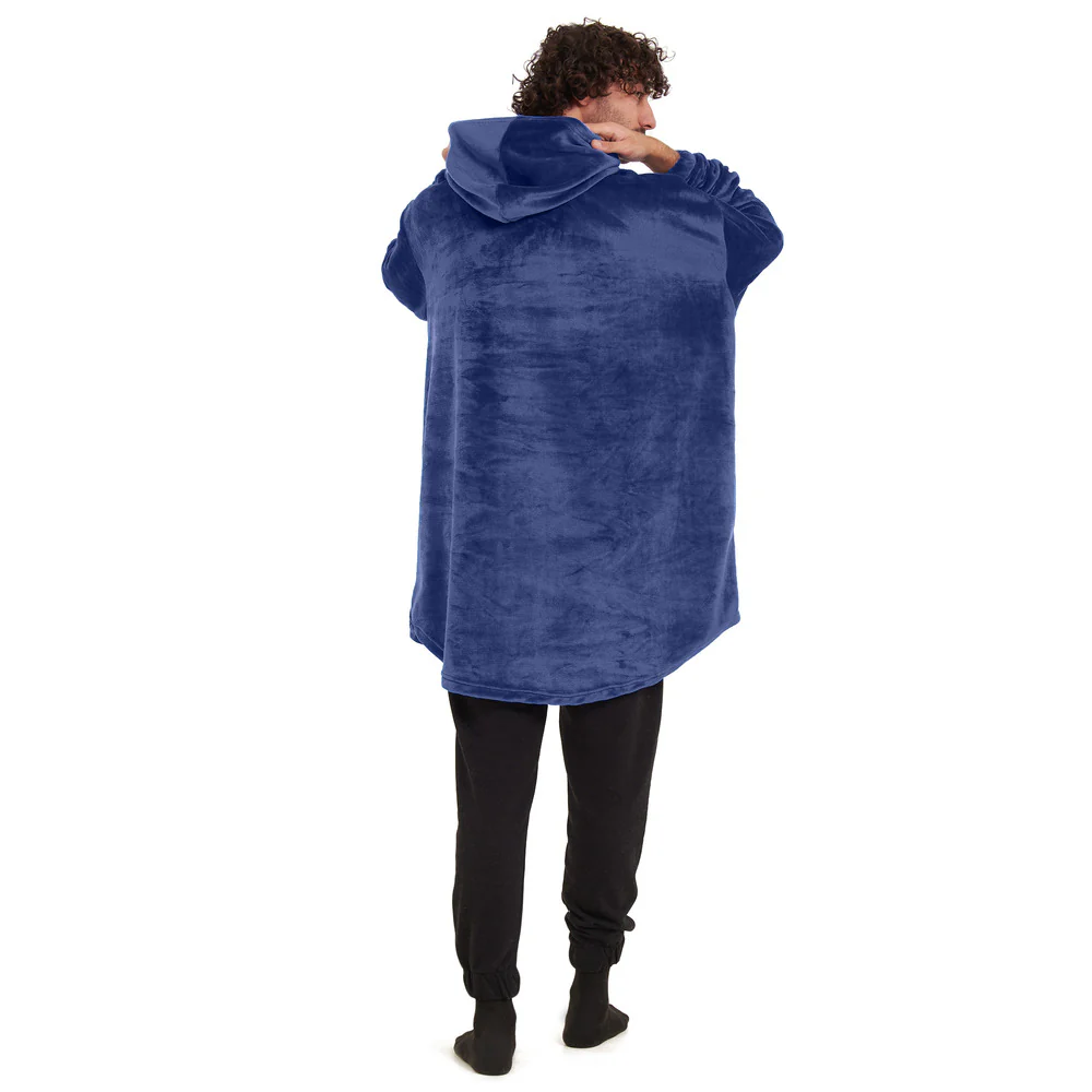 Snuggs Blanket Hoodie Indigo - Image 4
