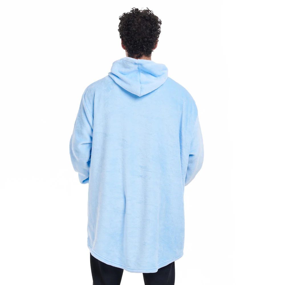 Snuggs Blanket Hoodie Light Blue - Image 7