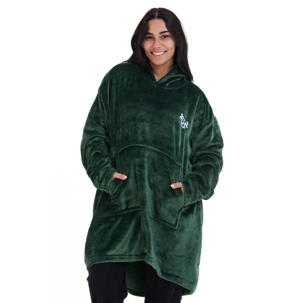 Snuggs Blanket Hoodie Green - Image 4