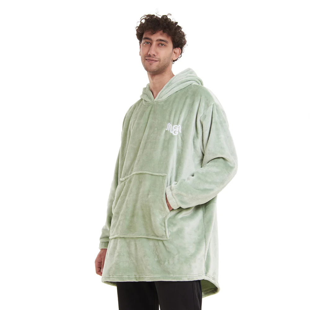 Snuggs Blanket Hoodie Pistachio - Image 3