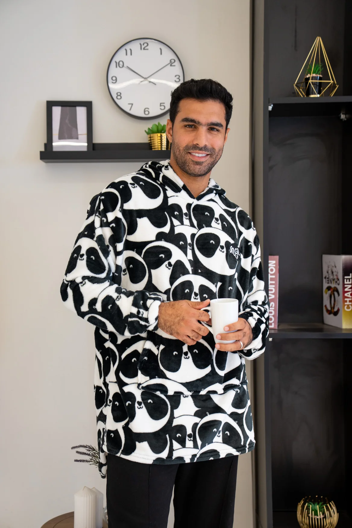 Snuggs Blanket Hoodie Panda - Image 2