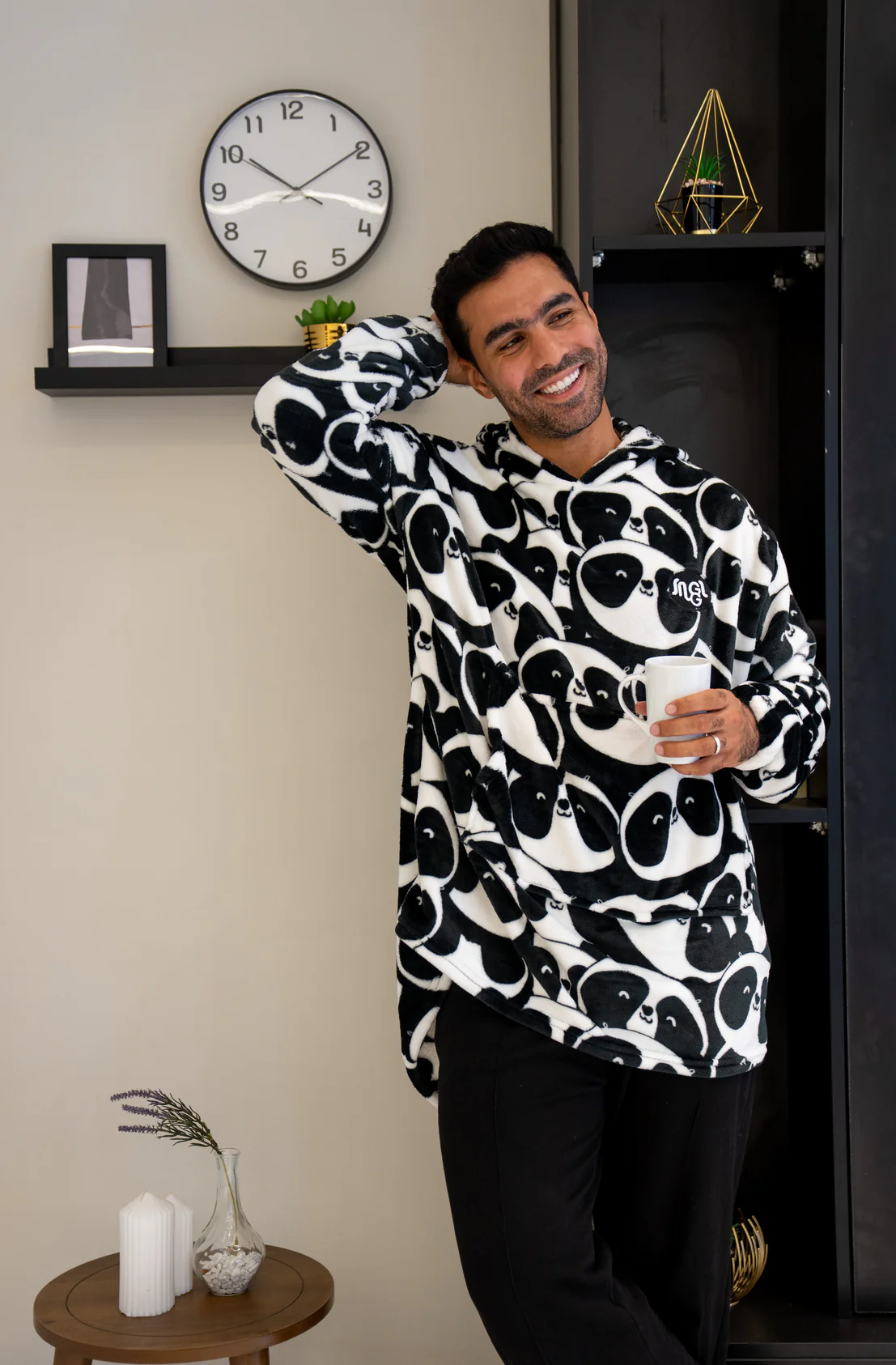 Snuggs Blanket Hoodie Panda - Image 5