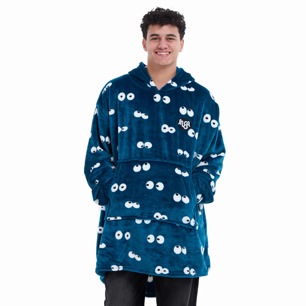 Snuggs Blanket Hoodie Petroleum Eyes - Image 2