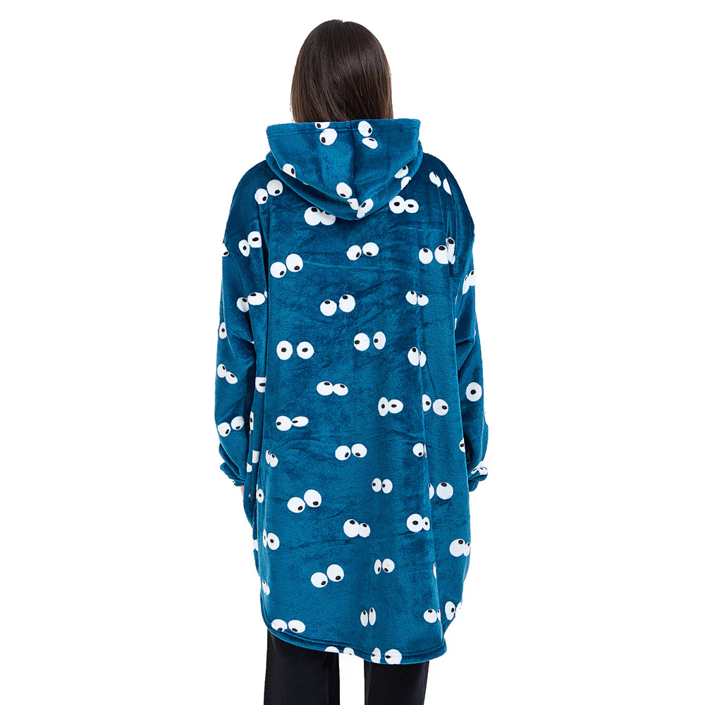 Snuggs Blanket Hoodie Petroleum Eyes - Image 7