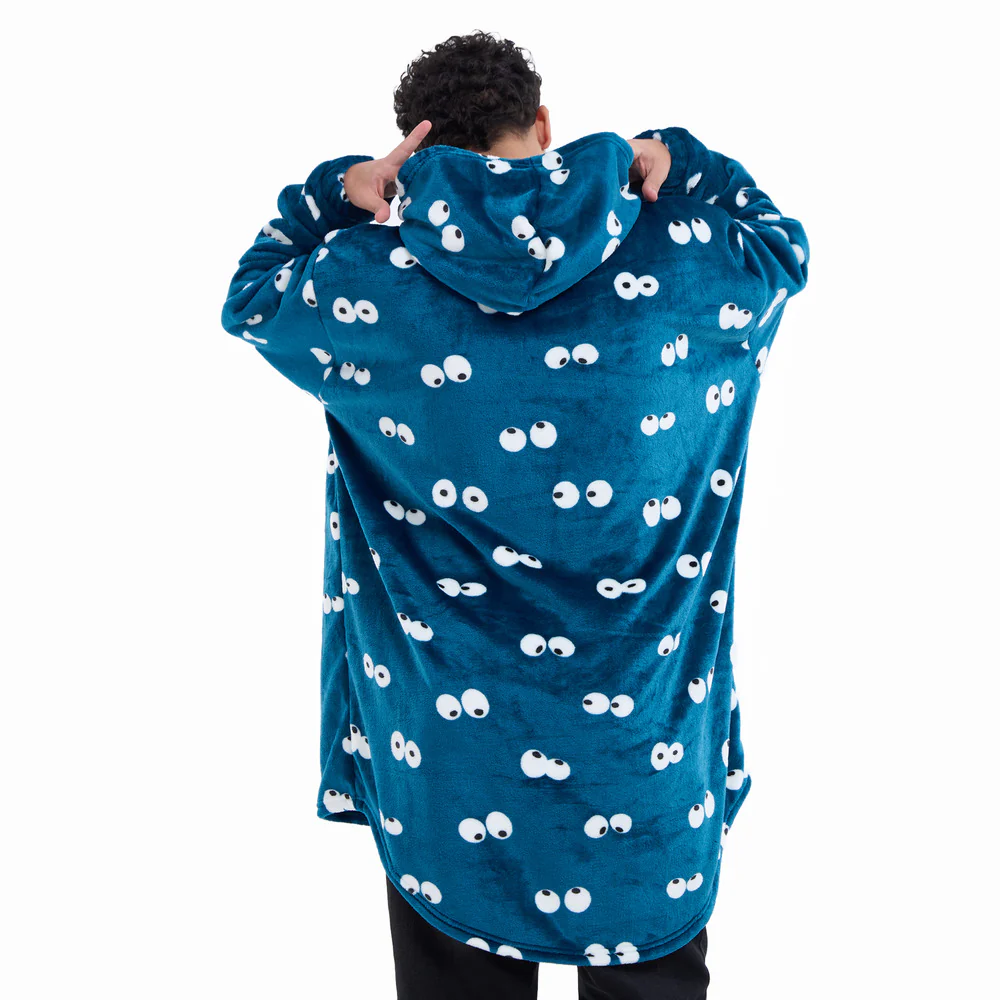 Snuggs Blanket Hoodie Petroleum Eyes - Image 8