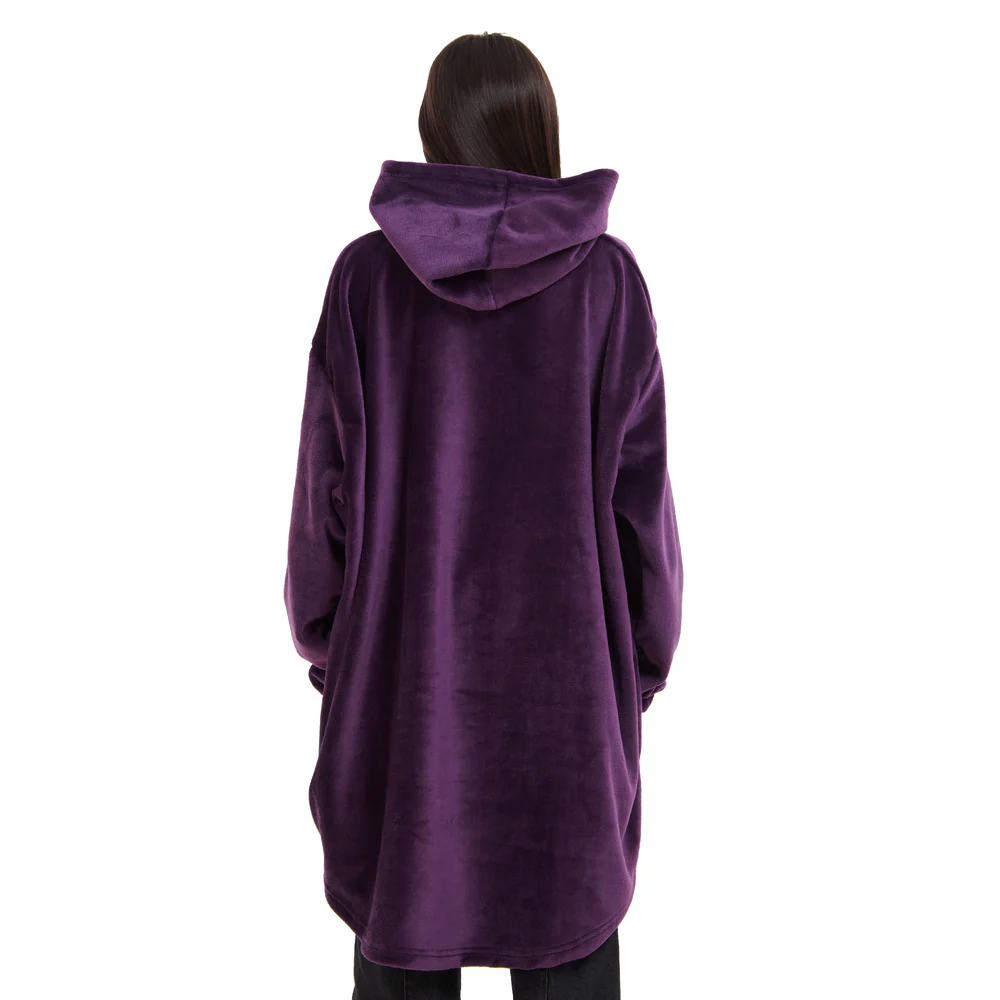 Snuggs Blanket Hoodie Purple - Image 4