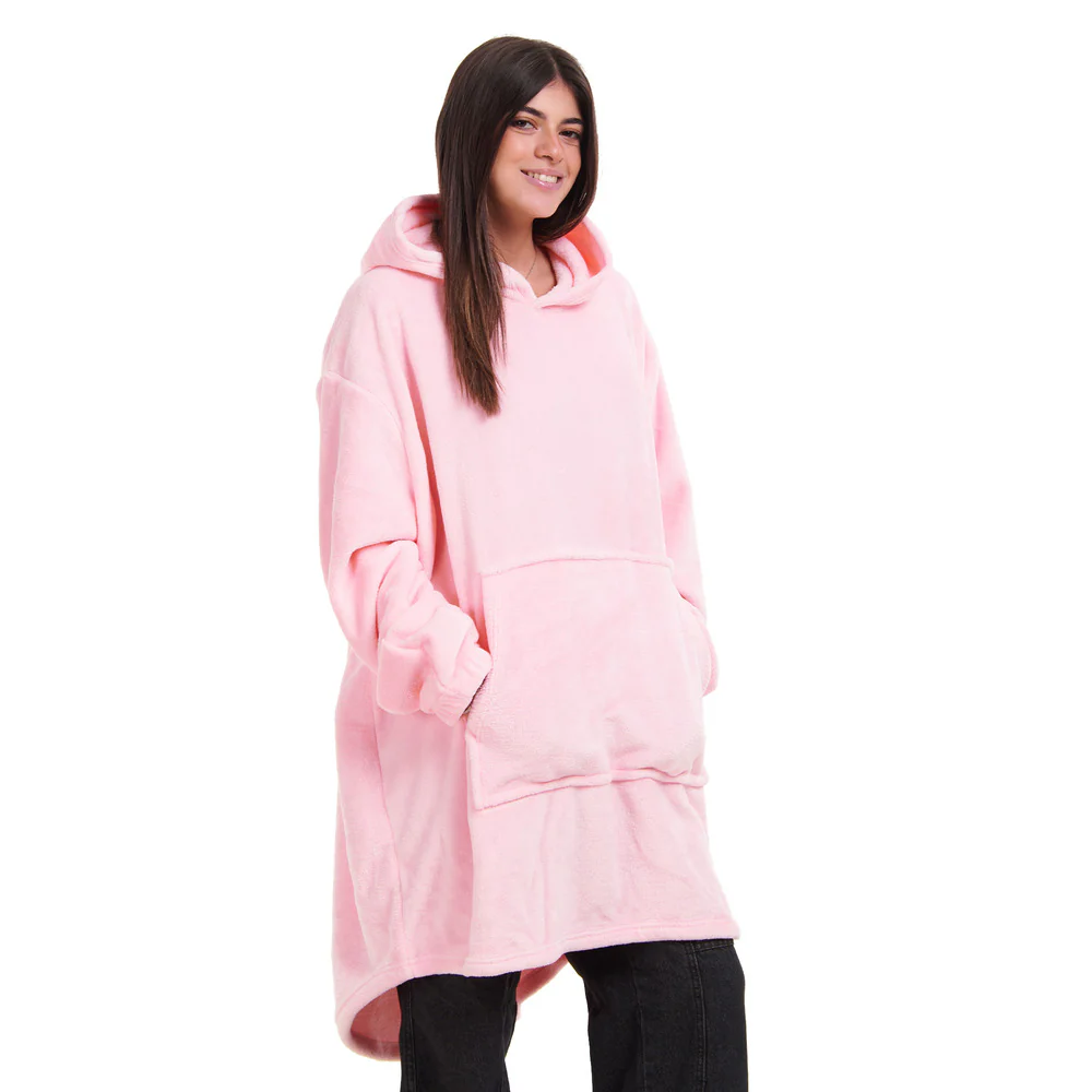 Snuggs Blanket Hoodie Rose - Image 3