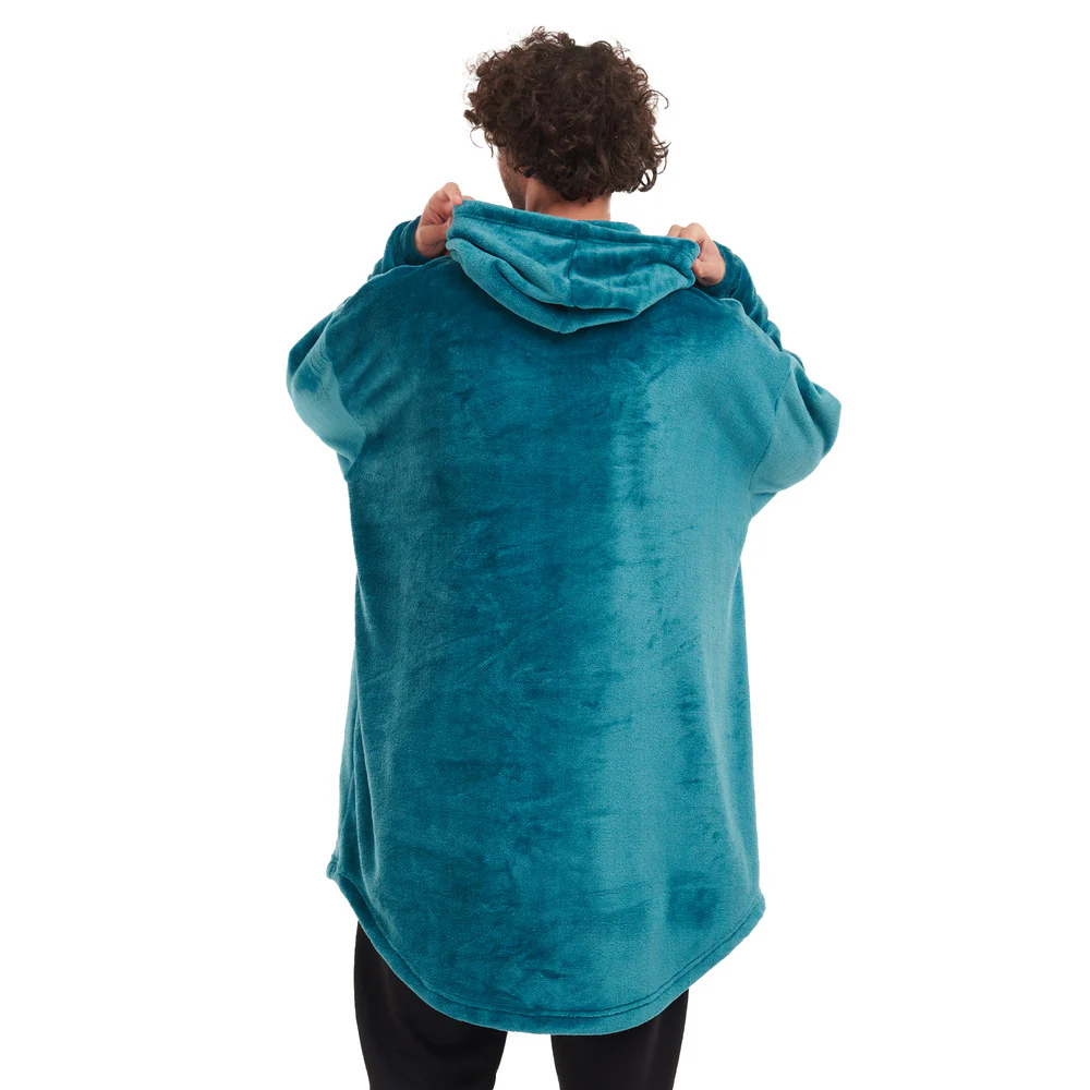 Snuggs Blanket Hoodie Teal - Image 4