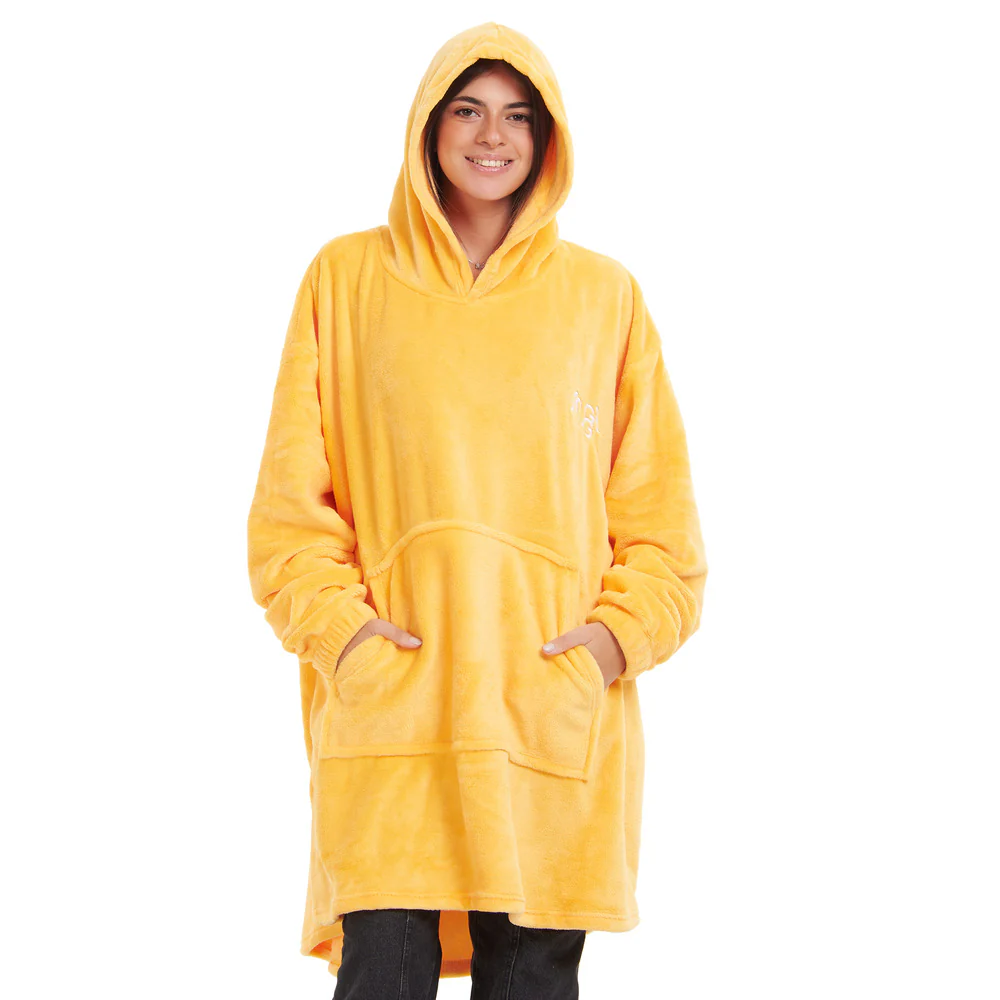 Snuggs Blanket Hoodie Yellow - Image 2